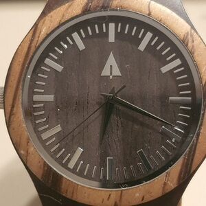 Wooden Analog Wall Clock
